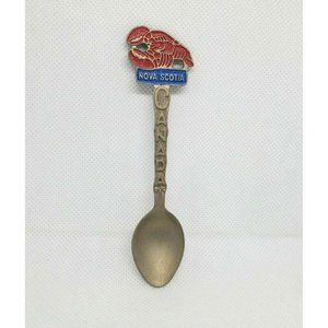 Nova Scotia Canada Lobster Design Collectible Mini Spoon